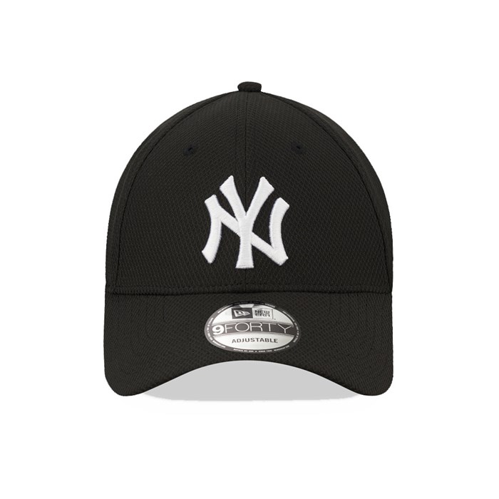 New York Yankees 9FORTY Lippis Mustat - New Era Lippikset Tukkukauppa FI-391582